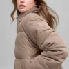 Mikrocorduroy Dreamy Puffer – Chai Latte