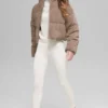 Mikrocorduroy Dreamy Puffer – Chai Latte