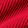 High-Waist flarebyxor i denimstickat – Bold Red/Dark Bold Red