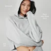 Muse-huvtröja – Athletic Heather Grey