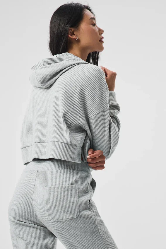 Muse-huvtröja – Athletic Heather Grey