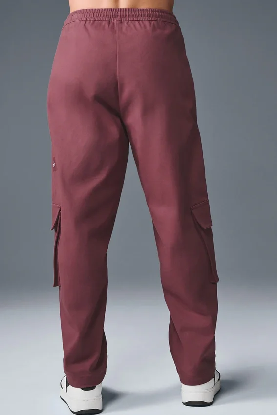 Northstar cargobyxor – burgundy truffle