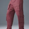 Northstar cargobyxor – burgundy truffle