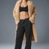 Oversized Sherpa Trench – Camel
