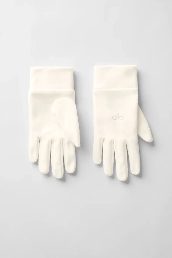 Performance Fleece Handskar – Ivory/Ivory