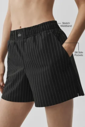 Pinstripe Daylight shorts – Svart/Titan
