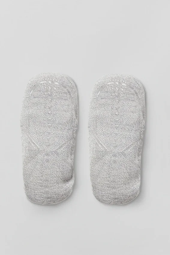 Pivot Barre-strumpor för dam – Athletic Heather Grey