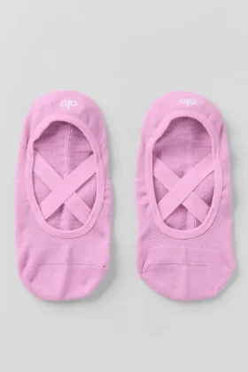Pivot Barre-strumpor för dam – Candy Heart Pink
