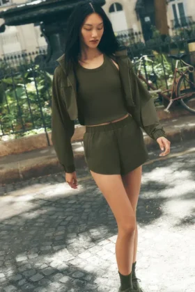 Playmaker Dolphin Shorts – Grön oliv