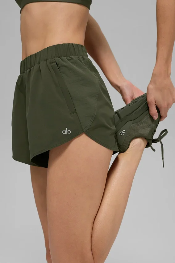 Playmaker Dolphin Shorts – Grön oliv
