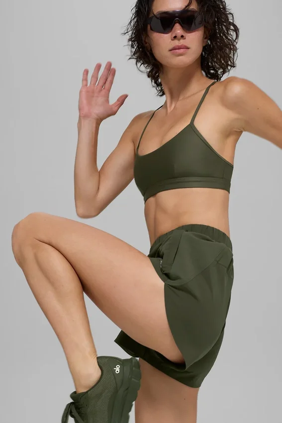 Playmaker Dolphin Shorts – Grön oliv