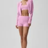 Pointelle-tröja Be Mine Cardigan – Candy Heart Pink