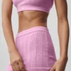 Pointelle-tröja Be Mine Hot Short – Candy Heart Pink