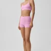 Pointelle-tröja Be Mine Hot Short – Candy Heart Pink