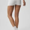 Pointelle-tröja Be Mine Hot Short – Semi Sheer White