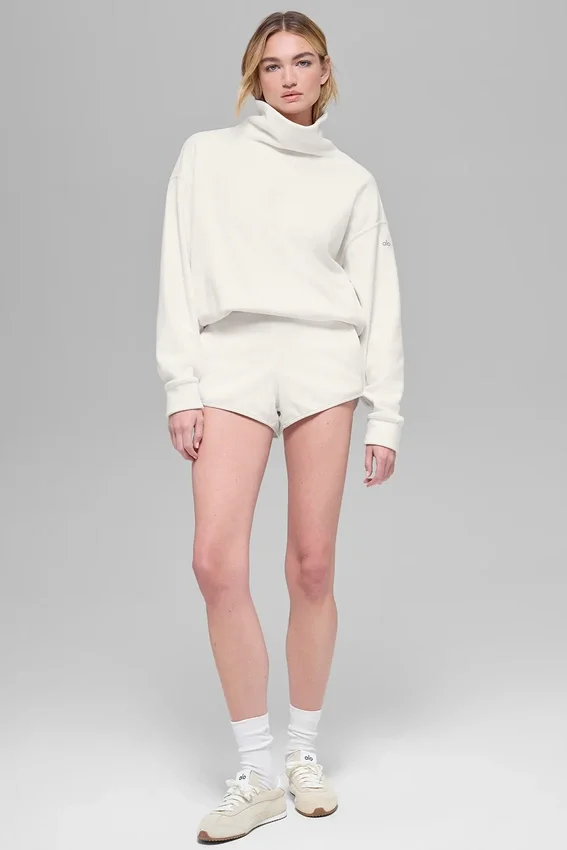 Polar Fleece Hazy-tröja – Elfenben