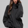 Polar Fleece Hazy Tröja – Svart