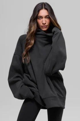 Polar Fleece Hazy Tröja – Svart