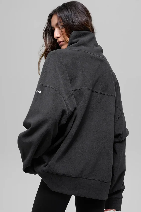 Polar Fleece Hazy Tröja – Svart