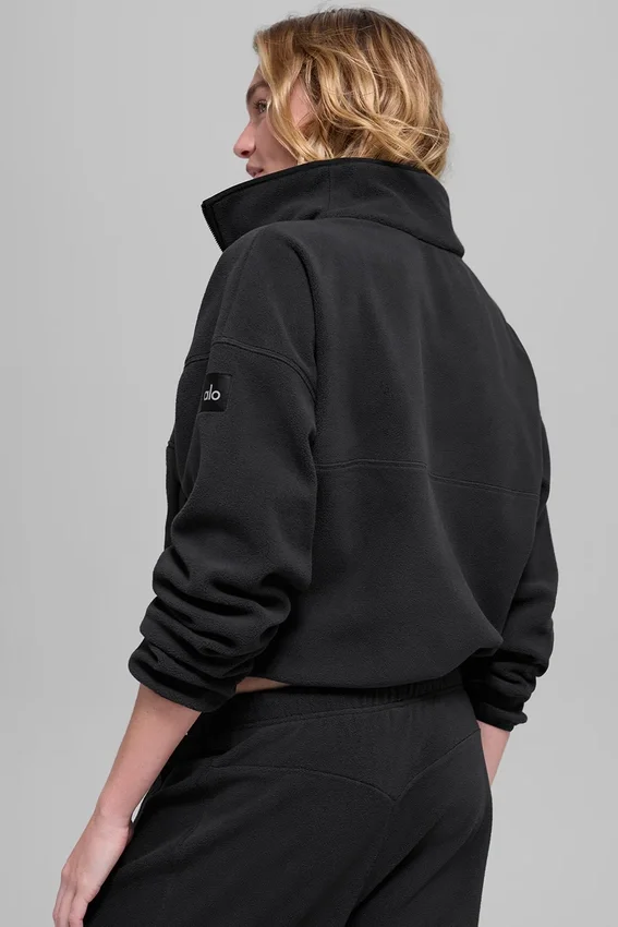 Polar Fleece Retreat Cover up – Svart
