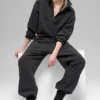 Polar Fleece Retreat Cover up – Svart