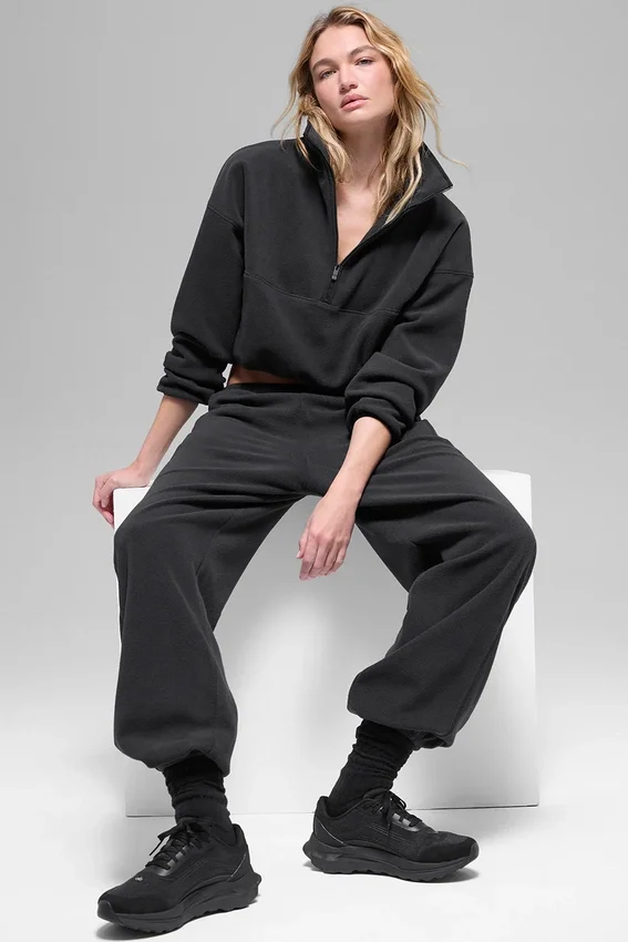 Polar Fleece Retreat Cover up – Svart