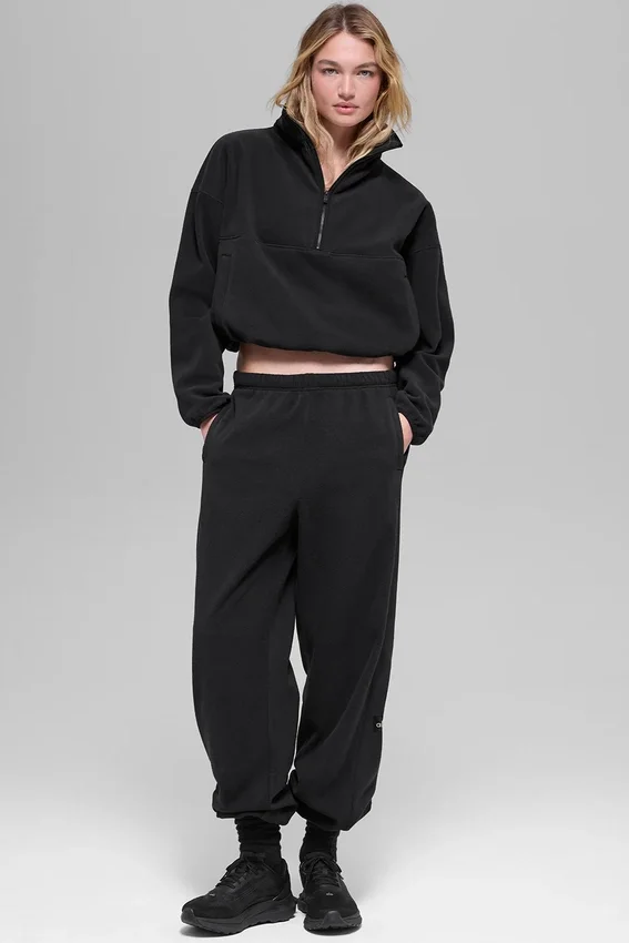 Polar Fleece Retreat Cover up – Svart