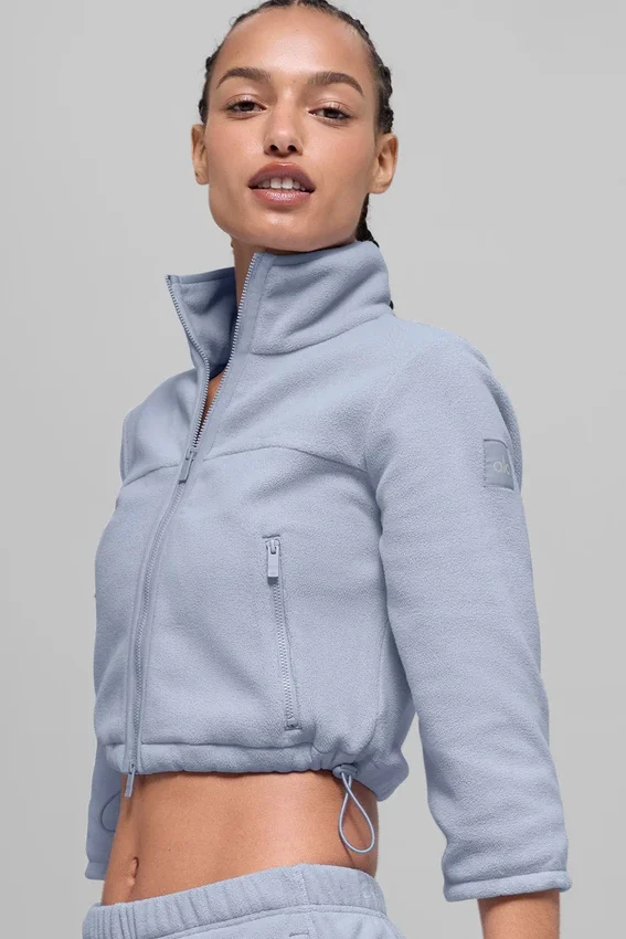 Polar Fleece Retreat kort jacka – Winter Frost