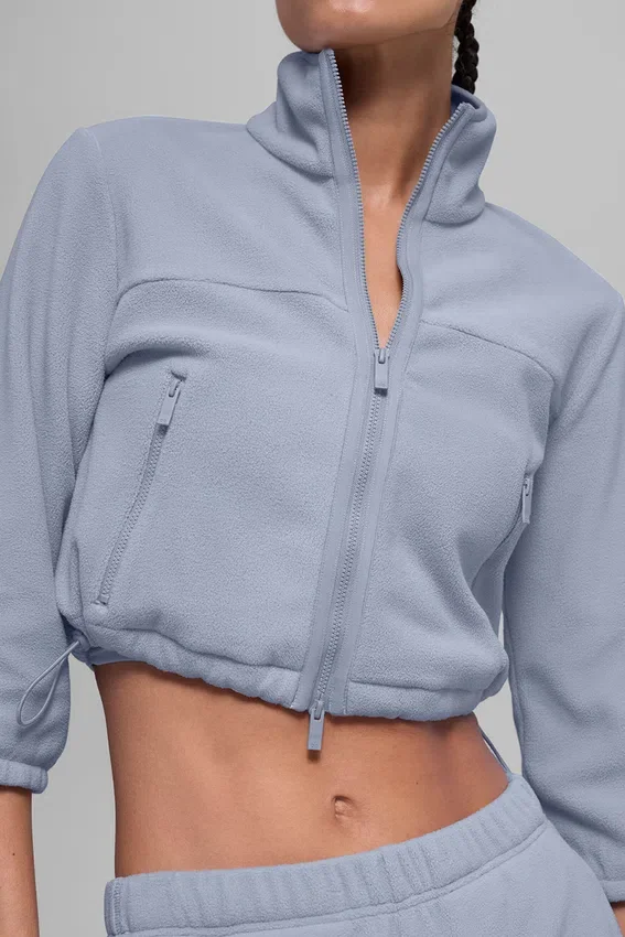 Polar Fleece Retreat kort jacka – Winter Frost