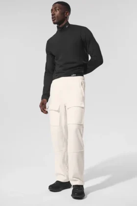 Polar Fleece Ridge Cargo-byxor – Elfenben