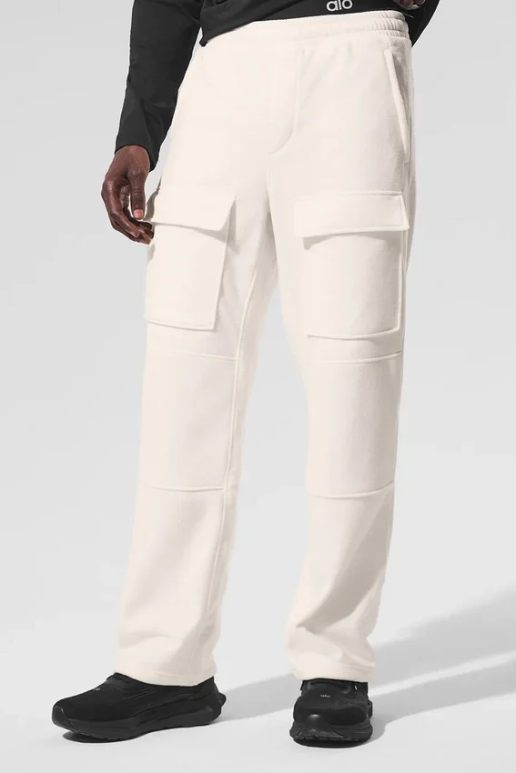 Polar Fleece Ridge Cargo-byxor – Elfenben