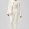 Polar Fleece Take Note-jacka – elfenben