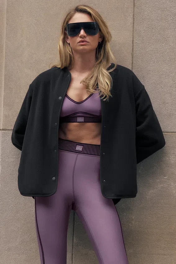 Polar Fleece Take Note-jacka – Svart