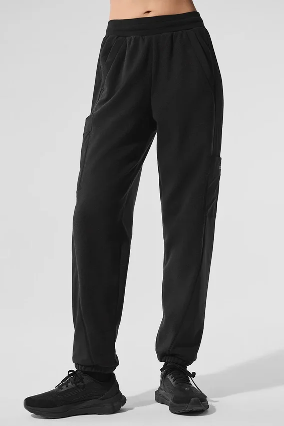 Polar Fleece Wintry Mix Byxor – Svart