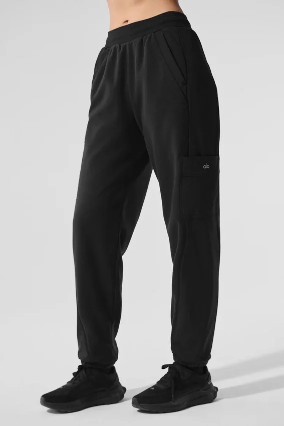 Polar Fleece Wintry Mix Byxor – Svart