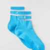 Pulse Grip-strumpor för damer – azurblå