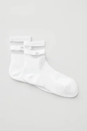 Pulse Grip-strumpor för damer – White