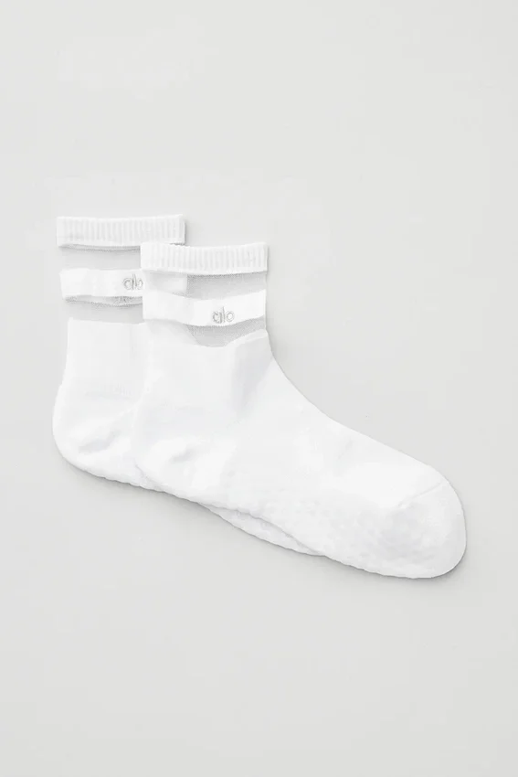 Pulse Grip-strumpor för damer – White