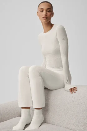 Quarter Crew Street Strumpor – Ivory