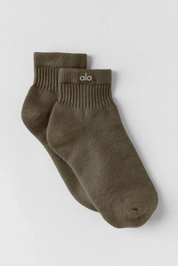 Quarter Crew Street Strumpor – Olive Tree