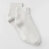 Quarter Crew Street Strumpor – White Heather