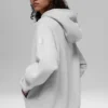 Renown Heavy Weight Full Zip Huvtröja – Athletic Heather Grey
