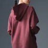 Renown Heavy Weight Huvtröja – Burgundy Truffle
