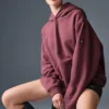Renown Heavy Weight Huvtröja – Burgundy Truffle