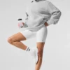 Renown tjock huvtröja – Athletic Heather Grey