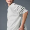 Renown tjock tröja med rund hals – Athletic Heather Grey