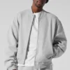 Renown Varsity-jacka – Athletic Heather Grey