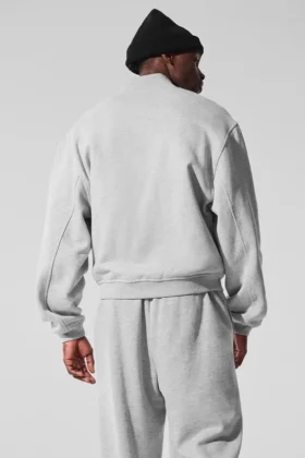Renown Varsity-jacka – Athletic Heather Grey