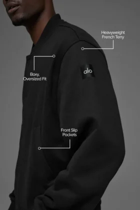 Renown Varsity-jacka – Svart