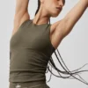 Ribbad En Pointe-tank – Olive Tree